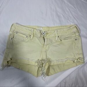 Pacsun Yellow Shorts